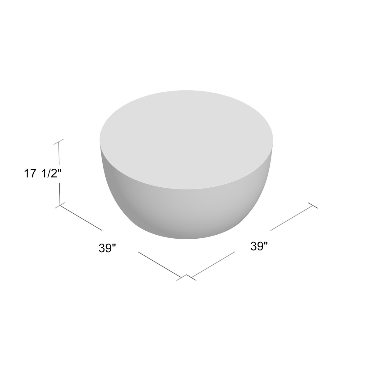 Birch Lane™ Hindsville Solid Wood Drum Coffee Table & Reviews Wayfair